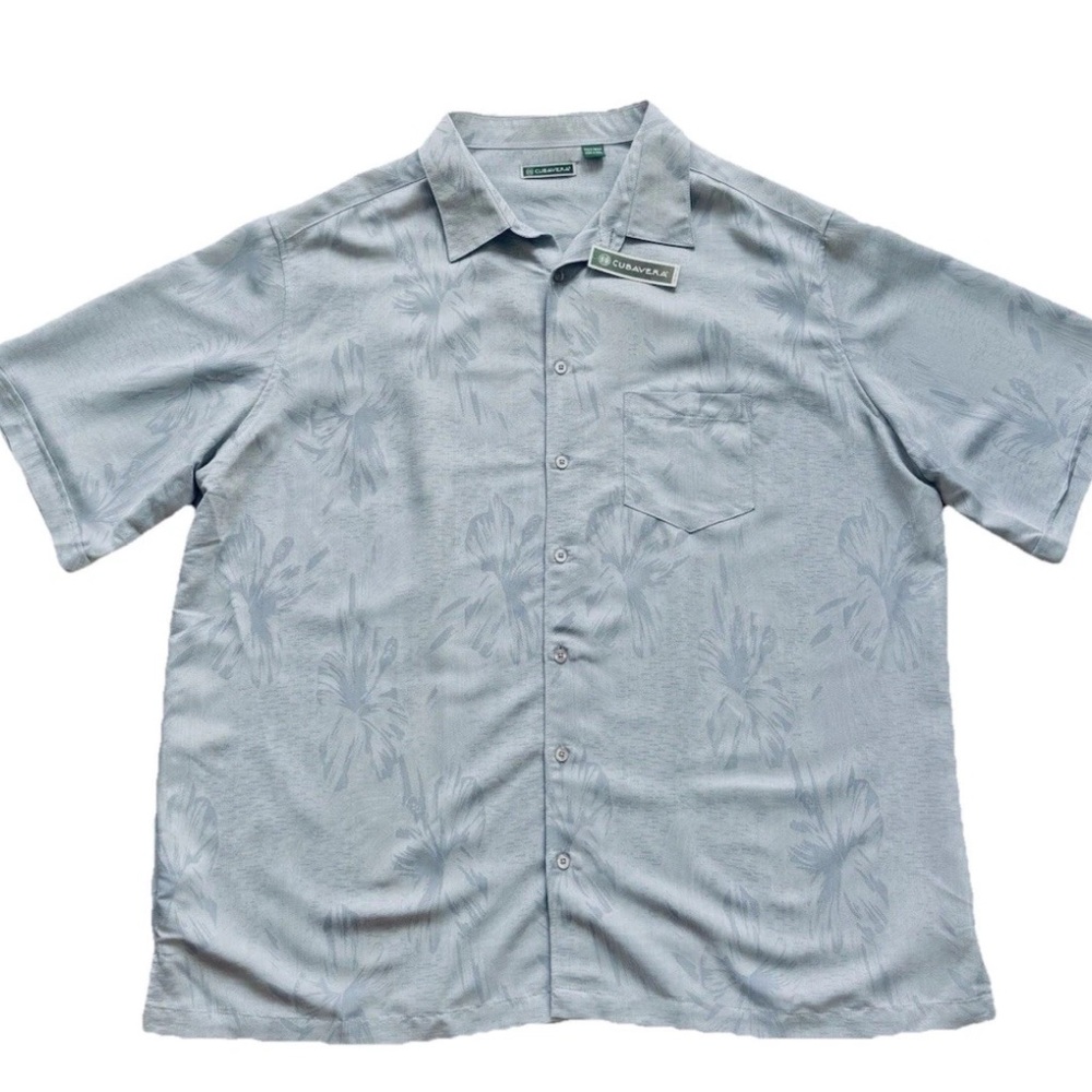 NWT Cubavera 3XL Men’s button down shirt Hawaiian
